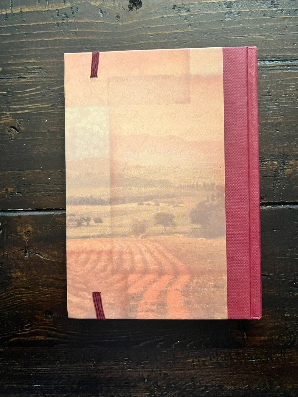 Tuscany Hardcover Journal - Rose Wine Accents (Cedco Publishing)